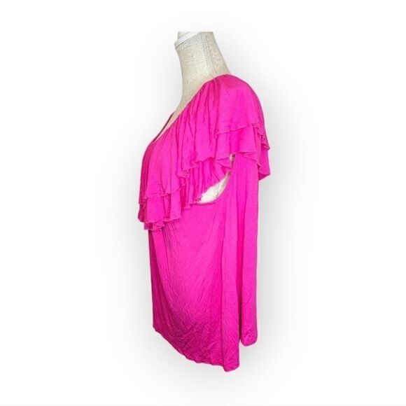 New Context 2X Pink Top plus size - Picture 3 of 5